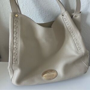 Roberto Cavalli Beige Shoulder Bag